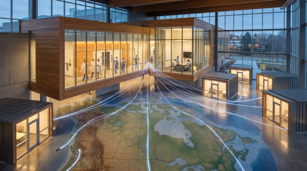 Hub and Spoke Hyperbaric Chamber Networks in Canada